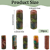 1 Strand Synthetic Gold Line Imperial Jasper Beads Strands G-PA0001-60-2