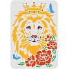 Large Plastic Reusable Drawing Painting Stencils Templates DIY-WH0202-202-1
