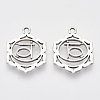Tibetan Style Alloy Pendants TIBEP-S319-049D-RS-1