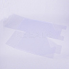 Frosted PVC Rectangle Favor Box Candy Treat Gift Box CON-WH0074-01B-1