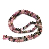 Natural Multicolor Tourmaline Bead Strands G-P279-77-4mm-5