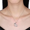 925 Sterling Silver Pendant Necklace NJEW-BB30316-3