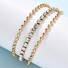 304 Stainless Steel Multi-strand Bracelets BJEW-C103-06G-2