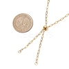 2.5MM 304 Stainless Steel Paperclip Chain Slider Necklace Making AJEW-JB01407-2