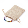 Natural & Synthetic Mixed Stone Stretch Bracelets BJEW-JB03905-4