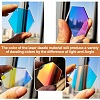 40Pcs 8 Styles Acrylic Laser Pendants OACR-CJ0001-42-4