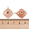 Natural Sunstone Pendants G-K372-05G-07-3