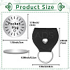 2Pcs 2 Style PU Leather Guitar Clip AJEW-CN0001-21-012-2