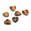 Natural Tiger Eye Cabochons G-T029-23x25mm-16-1