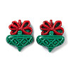 Christmas Decorations Theme Opaque Resin Decoden Cabochons LS-RESI-Z026-01J-1