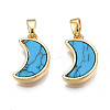 Real 18K Gold Plated Brass Pendants KK-N233-170A-01C-2