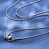 Tarnish Resistant 304 Stainless Steel Snake Chain Necklace Making STAS-P045-11P-1