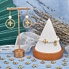 80Pcs Alloy Beads TIBEB-SP0001-14G-4