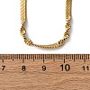 304 Stainless Steel Twisted Snake Necklaces for Women NJEW-M107-06G-3