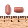 Opaque Acrylic Beads OACR-WH0055-01F-3