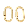 304 Stainless Steel Locking Carabiner STAS-C092-09B-G-1