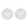 Non-Tarnish 304 Stainless Steel Filigree Pendants X-STAS-S118-054-1