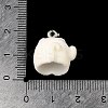 Flocky Resin Pendants FIND-I044-21-3