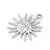 304 Stainless Steel Pendants STAS-D366-01H-P-2