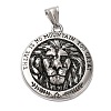 304 Stainless Steel Pendants STAS-Z067-03P-1