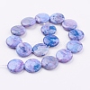 Natural Crazy Agate Beads Strands G-P340-15-25mm-2