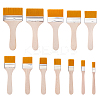 Nylon Paint Brushes with Wooden Handle AJEW-WH0871-15-1