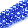 Electroplate Glass Beads Strands EGLA-A044-T3mm-A31-1