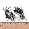 Alloy Elk Brooches JEWB-A021-02AS-04-3