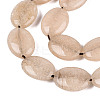 Dyed Natural White Jade Beads Strands G-N370-01A-14-4
