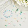 150Pcs 6 Colors Synthetic Moonstone Beads G-PA0001-02-3