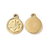 Ion Plating(IP) 304 Stainless Steel Charms STAS-C066-18G-1