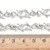 304 Stainless Steel Barbed Wire Chain Necklaces NJEW-D345-01P-5