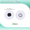 20Pcs Eyes Polyester Embroidery Iron on/Sew on Patches DIY-PH0036-61B-01-2