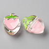 Transparent Enamel Acrylic Beads TACR-S155-003E-2