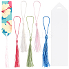 25Pcs Arrow Transparent Blank Acrylic Bookmarks DIY-CP0012-47-6