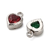 304 Stainless Steel Rhinestone Pendants STAS-B084-01P-2