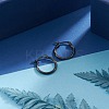 304 Stainless Steel Hoop Earrings EJEW-F105-11B-3