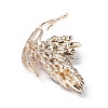 Rhinestone Butterfly Brooch Pin X1-JEWB-P016-03LG-03-4