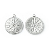 Tarnish Resistant 304 Stainless Steel Pendant Rhinestone Settings STAS-L269-011P-1