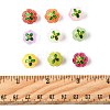 24Pcs 9 Colors Glass Charms GLAA-FS0002-42-5