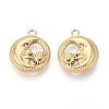 304 Stainless Steel Pendants STAS-N109-206G-1