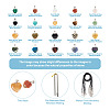 Fashewelry DIY Pendant Necklace Making Kit DIY-FW0001-34-11