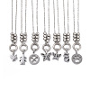 304 Stainless Steel Pendant Necklaces NJEW-L458-080P-1