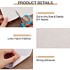 Self Adhesive Linen Fabric Patches AJEW-WH0270-16F-4