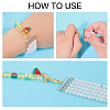40Pcs 4 Styles 304 Stainless Steel Column Chandelier Component Links FIND-GO0003-59-4