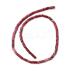 Dyed Natural Imperial Jasper Beads Strands G-H087-H01-01D-3