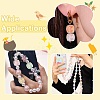 40Pcs 8 Colors UV Plating Transparent Acrylic Beads PACR-CJ0001-46-7