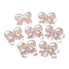 UV Plating Luminous Transparent Acrylic Beads OACR-P010-07A-1