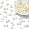 ABS Plastic Imitation Pearl Beads OACR-YW0001-85C-1
