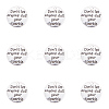Tibetan Style Alloy Quote Pendants PALLOY-CJ0006-02-1